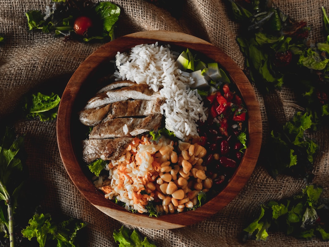 Alimentos integrales y opciones saludables